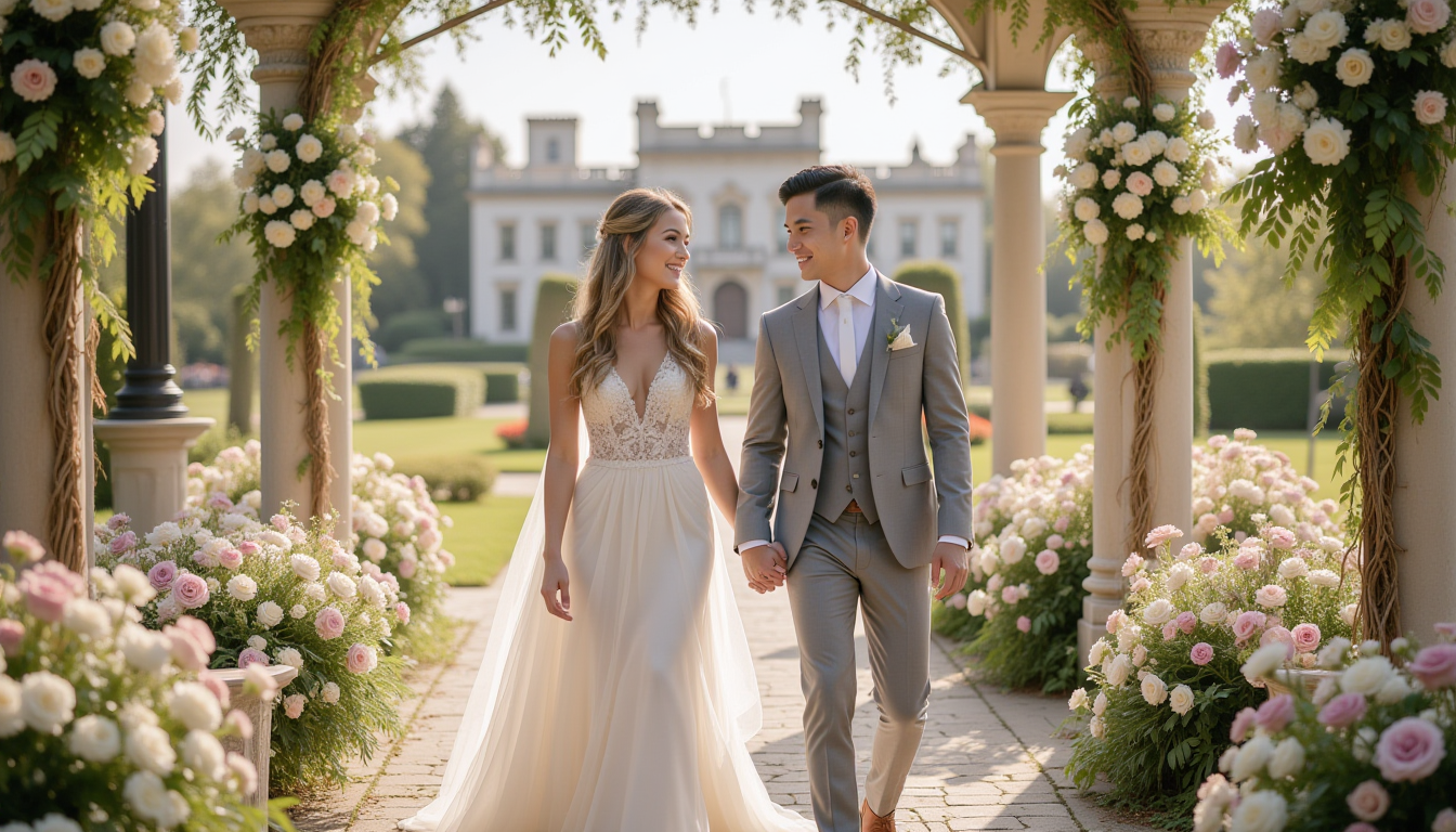 "Locații de basm care transformă visul în nuntă"